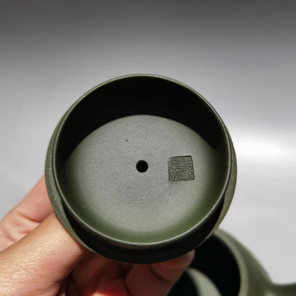 Chinese Yixing Zisha Clay Teapot  Stone Ladle Pot Gu Jingzhou 300ml