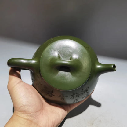 Chinese Yixing Zisha Clay Teapot  Stone Ladle Pot Gu Jingzhou 450ml