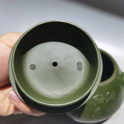 Chinese Yixing Zisha Clay Teapot  Stone Ladle Pot Gu Jingzhou 450ml