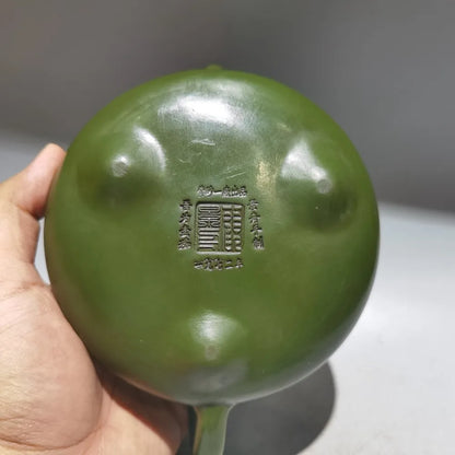 Chinese Yixing Zisha Clay Teapot  Stone Ladle Pot Gu Jingzhou 450ml