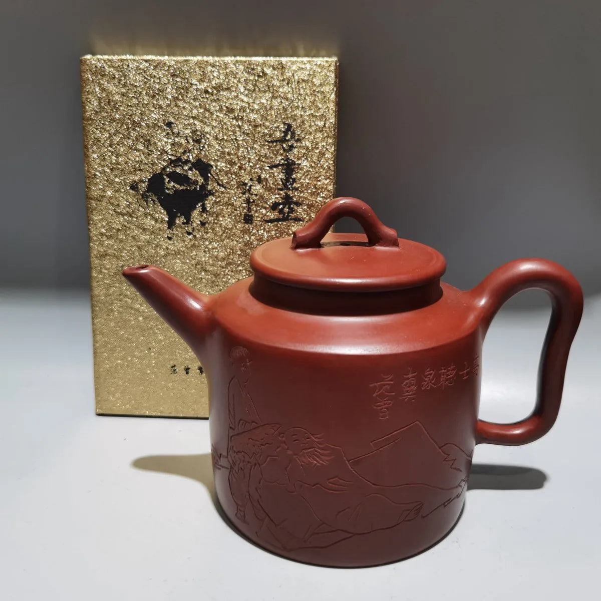 Chinese Yixing Zisha Clay Teapot  Straight tube Pot  Fan Zeng 560ml