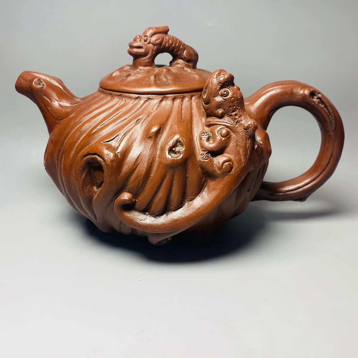 Chinese Yixing Zisha Clay Teapot Supplying Spring Pot Chen Mingyuan 800ml