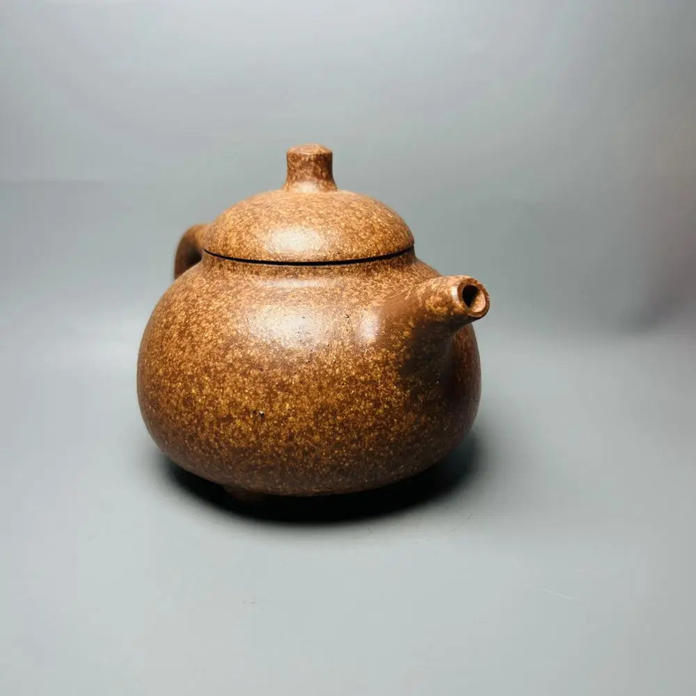 Chinese Yixing Zisha Clay Teapot  Three Foot Milk Ding Pot Gao Haigeng 380ml