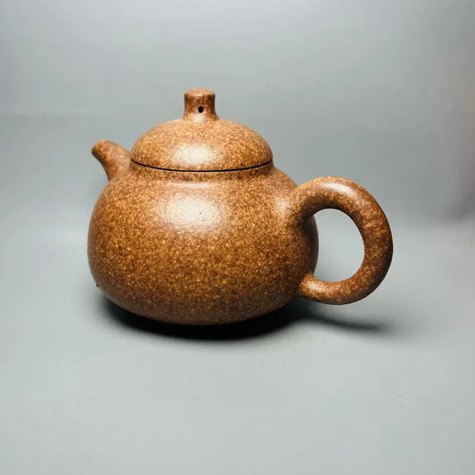 Chinese Yixing Zisha Clay Teapot  Three Foot Milk Ding Pot Gao Haigeng 380ml
