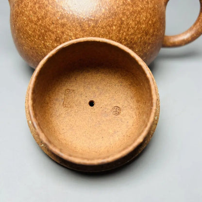 Chinese Yixing Zisha Clay Teapot  Three Foot Milk Ding Pot Gao Haigeng 380ml