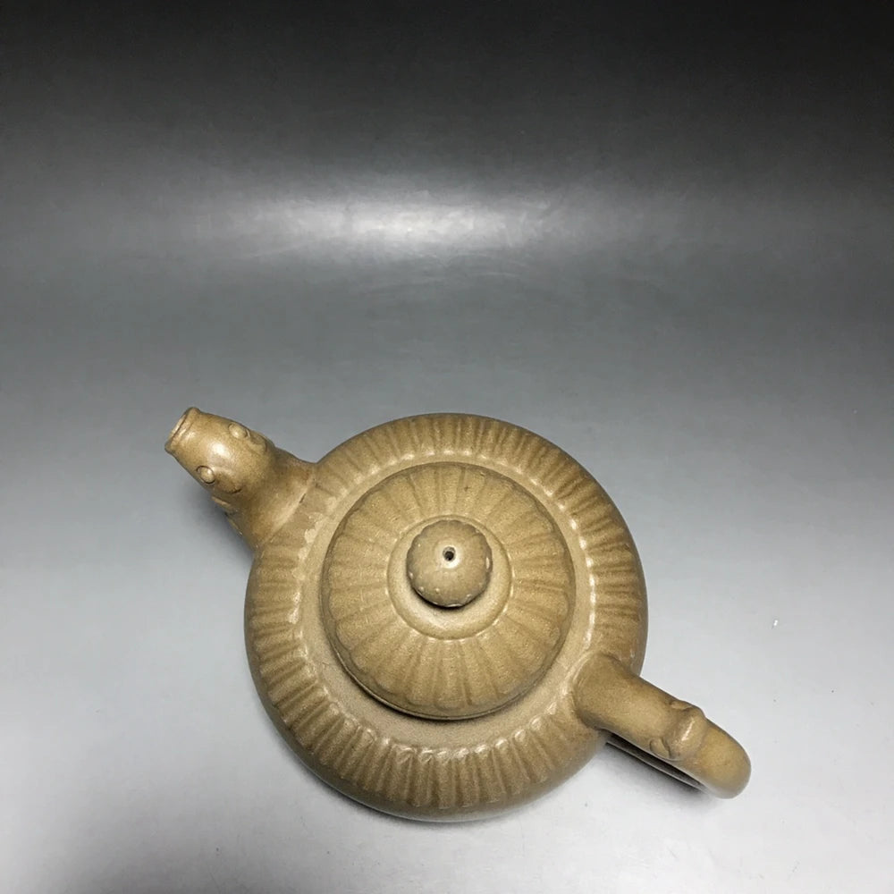 Chinese Yixing Zisha Clay Teapot  Three legged Dragon King Pot  Shi Dabin 450ml