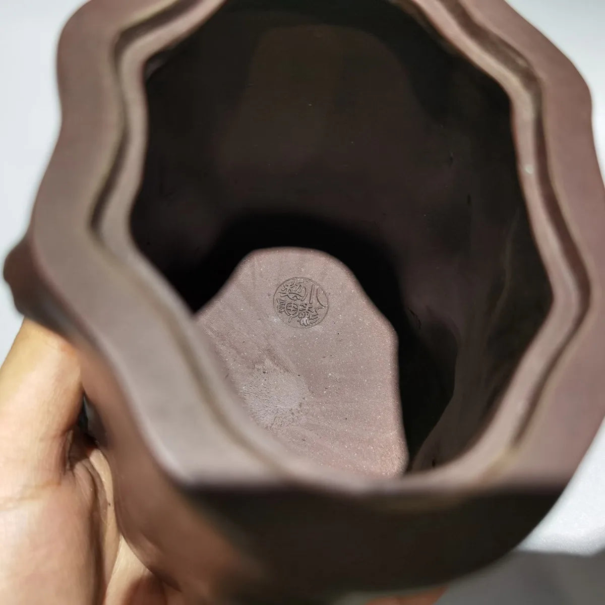 Chinese Yixing Zisha Clay Teapot  Tree Stake Pot Old Artist 600ml