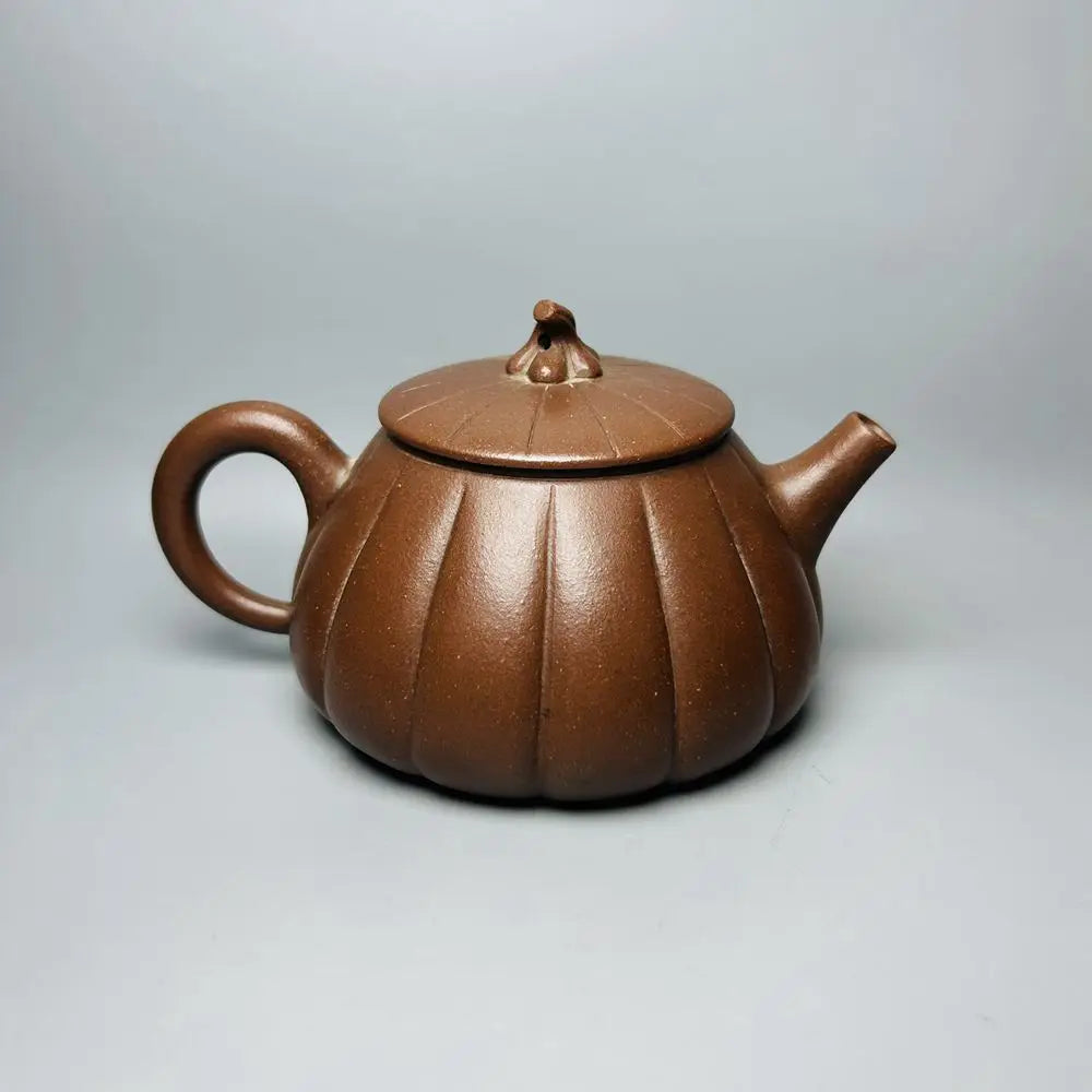 Chinese Yixing Zisha Clay Teapot  Tree pattern melon Pot Yixing Yuying, China 300ml