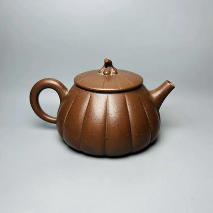 Chinese Yixing Zisha Clay Teapot  Tree pattern melon Pot Yixing Yuying, China 300ml