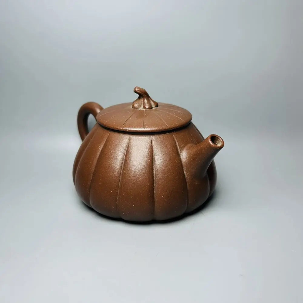 Chinese Yixing Zisha Clay Teapot  Tree pattern melon Pot Yixing Yuying, China 300ml