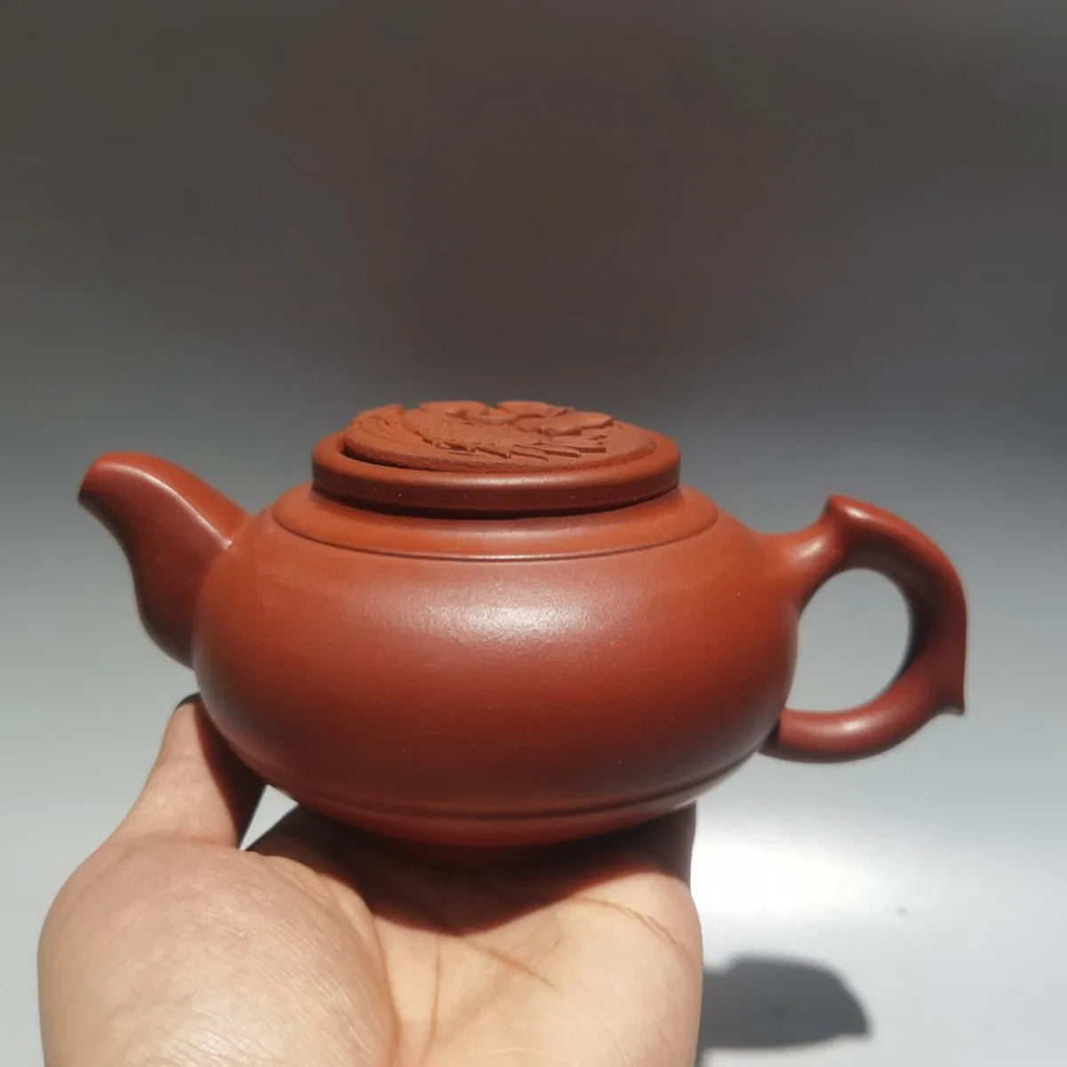 Chinese Yixing Zisha Clay Teapot  Turning the world around Pot Kong Fandong 380ml