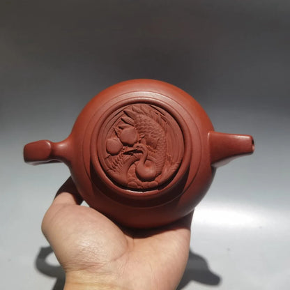Chinese Yixing Zisha Clay Teapot  Turning the world around Pot Kong Fandong 380ml
