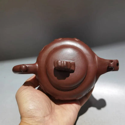Chinese Yixing Zisha Clay Teapot  Water Wave Pot Wang Yinxian 320ml