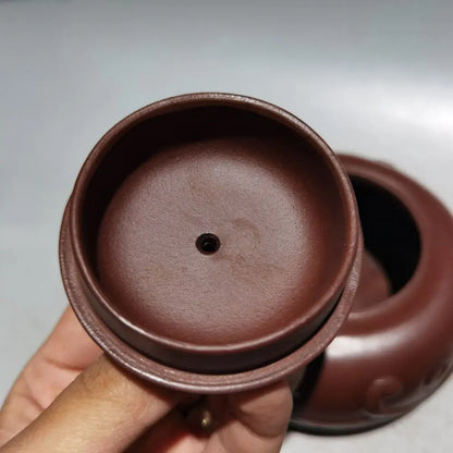 Chinese Yixing Zisha Clay Teapot  Water Wave Pot Wang Yinxian 320ml