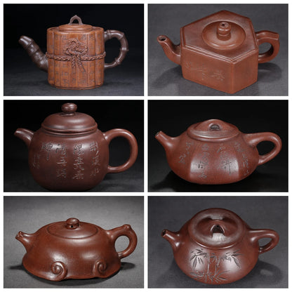 Chinese Yixing Zisha Clay Teapot  Weaving Kungfu Tea Set A2