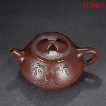 Chinese Yixing Zisha Clay Teapot  Weaving Kungfu Tea Set A2