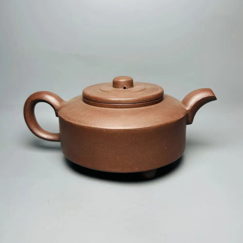 Chinese Yixing Zisha Clay Teapot  Weekly disk Pot Amantuoshi Yang Pengnian 380ml