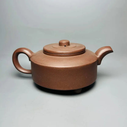 Chinese Yixing Zisha Clay Teapot  Weekly disk Pot Amantuoshi Yang Pengnian 380ml