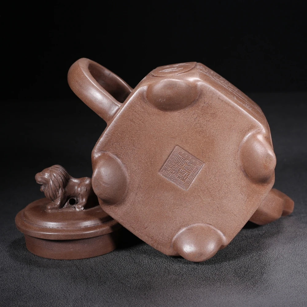Chinese Yixing Zisha Clay Teapot  Weizhen Bafang Pot  Secret made by Youlan 450m
