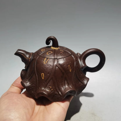 Chinese Yixing Zisha Clay Teapot  Wuzi Dengke Pot Chen Mingyuan 300ml
