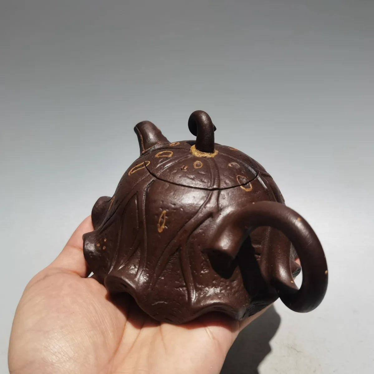 Chinese Yixing Zisha Clay Teapot  Wuzi Dengke Pot Chen Mingyuan 300ml