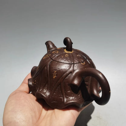 Chinese Yixing Zisha Clay Teapot  Wuzi Dengke Pot Chen Mingyuan 300ml