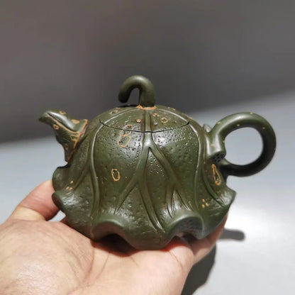 Chinese Yixing Zisha Clay Teapot  Wuzi Dengke Pot Chen Mingyuan 320ml