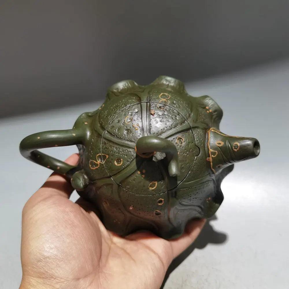 Chinese Yixing Zisha Clay Teapot  Wuzi Dengke Pot Chen Mingyuan 320ml