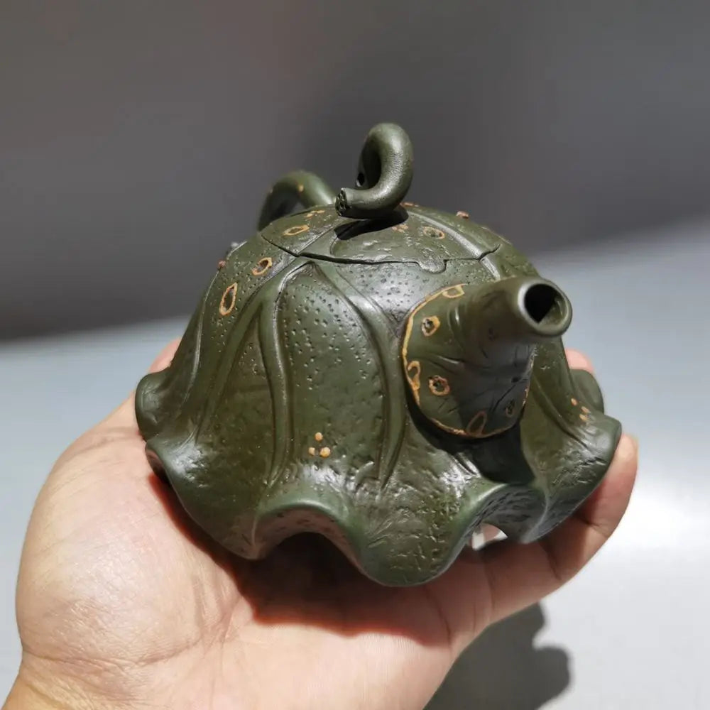 Chinese Yixing Zisha Clay Teapot  Wuzi Dengke Pot Chen Mingyuan 320ml