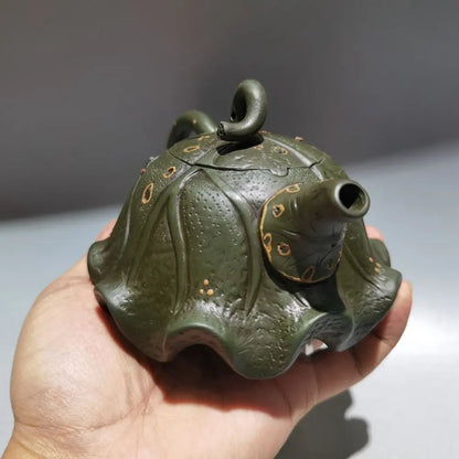 Chinese Yixing Zisha Clay Teapot  Wuzi Dengke Pot Chen Mingyuan 320ml