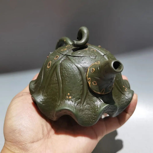 Chinese Yixing Zisha Clay Teapot  Wuzi Dengke Pot Chen Mingyuan 320ml
