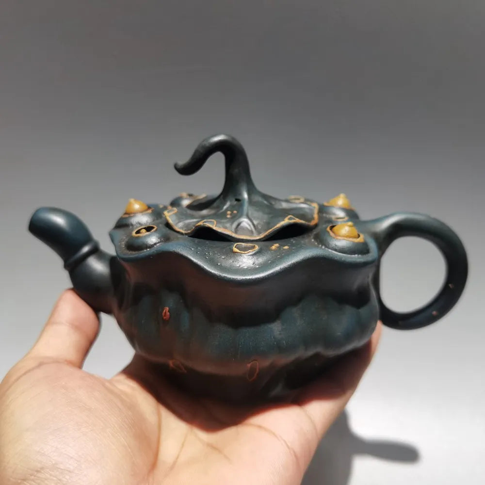 Chinese Yixing Zisha Clay Teapot  Wuzi Dengke Pot Chen Mingyuan 360ml