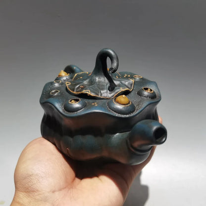 Chinese Yixing Zisha Clay Teapot  Wuzi Dengke Pot Chen Mingyuan 360ml
