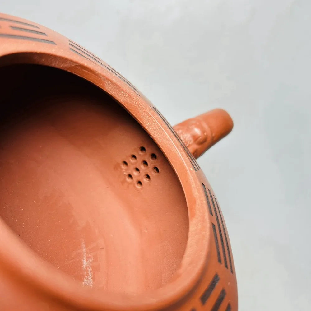 Chinese Yixing Zisha Clay Teapot  Xianglong Bagua Pot Xu Hantang 400ml