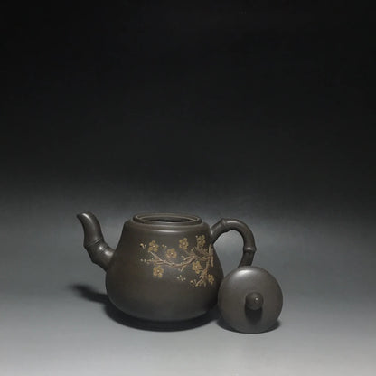Chinese Yixing Zisha Clay Teapot   Xiangyun Plum Blossom Pot  Wang Yinxian 460ml