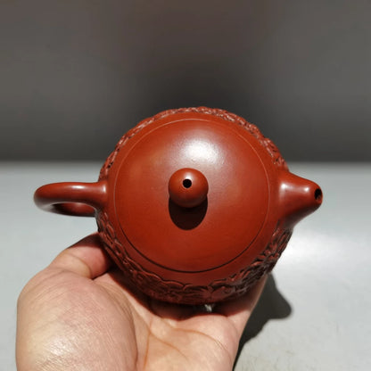 Chinese Yixing Zisha Clay Teapot  Xishi Pot Gu Jingzhou 280ml