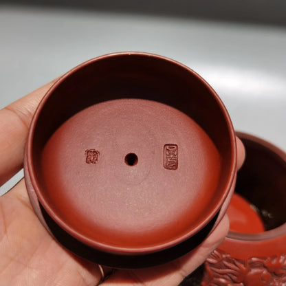 Chinese Yixing Zisha Clay Teapot  Xishi Pot Gu Jingzhou 280ml