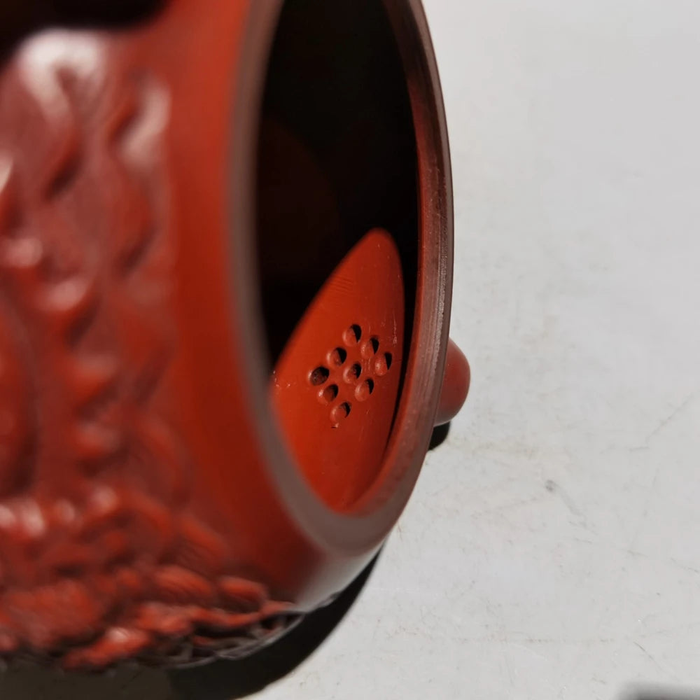 Chinese Yixing Zisha Clay Teapot  Xishi Pot Gu Jingzhou 280ml