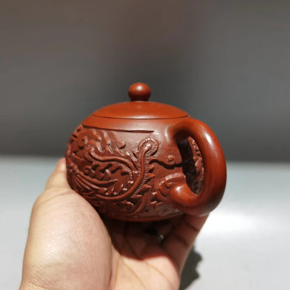 Chinese Yixing Zisha Clay Teapot  Xishi Pot Shen Hansheng 220ml