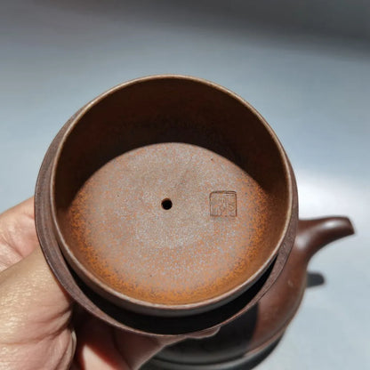 Chinese Yixing Zisha Clay Teapot  Yaobian Jade Belt Pot Gu Jingzhou 360ml