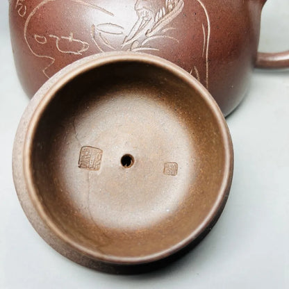 Chinese Yixing Zisha Clay Teapot  Yi Yi Qing Xin Pot  Gu Jingzhou 460ml