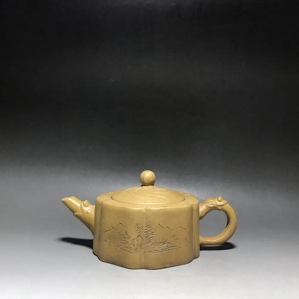 Chinese Yixing Zisha Clay Teapot  Yunlong Pot  Li Zhongfang 300ml
