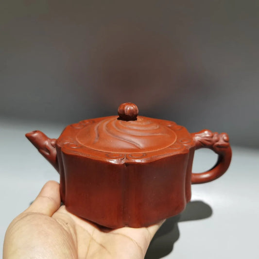 Chinese Yixing Zisha Clay Teapot  Yunlong Pot Shi Dabin 420ml