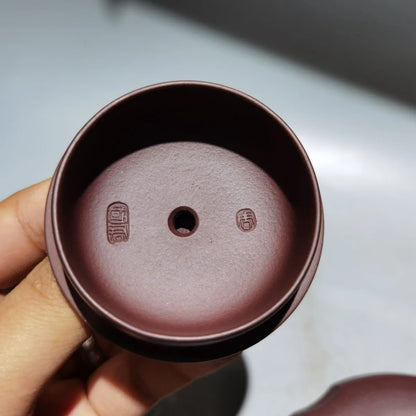 Chinese Yixing Zisha Clay Teapot  Zen Tea Yiwei Pot Zhou Guojun 320ml