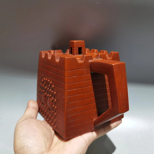 Chinese Yixing Zisha Clay Teapot  Zhonghua Gate Pot Supervision of the Ministry of Internal Affairs 480ml