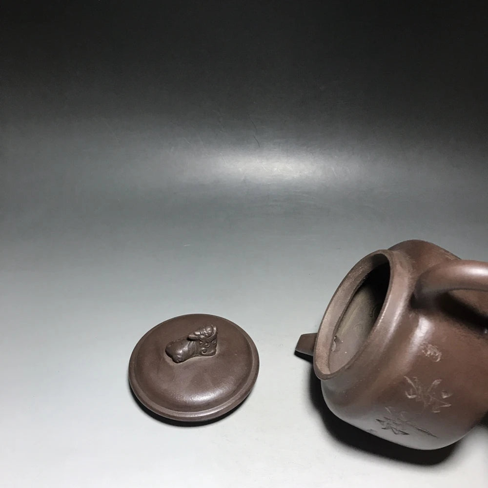 Chinese Yixing Zisha Clay Teapot  brave troops Dezhong Pot  Shao Jingnan 600ml