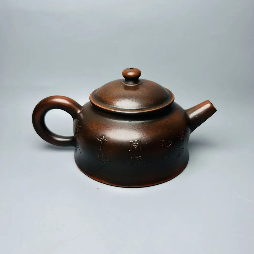 Chinese Yixing Zisha Clay Teapot  double fish Pot Gu Jingzhou 200ml