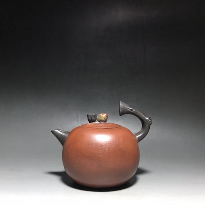 Chinese Yixing Zisha Clay Teapot  lotus root section Pot  Gu Jingzhou 500ml