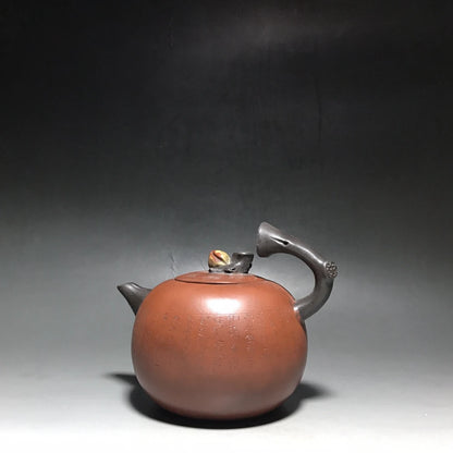 Chinese Yixing Zisha Clay Teapot  lotus root section Pot  Gu Jingzhou 500ml