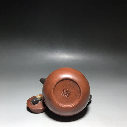 Chinese Yixing Zisha Clay Teapot  lotus root section Pot  Gu Jingzhou 500ml